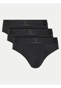 Emporio Armani Underwear Komplet 3 par slipów EM000258 AF10780 MC061 Czarny. Kolor: czarny. Materiał: bawełna