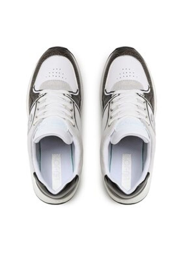 Liu Jo Sneakersy Alyssa 10 BA3137 PX120 Biały. Kolor: biały. Materiał: skóra