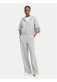 Calvin Klein Bluza LV047C216G Szary Regular Fit. Kolor: szary. Materiał: bawełna #3