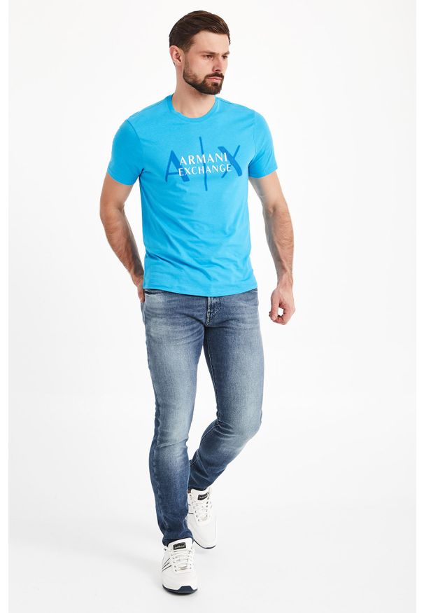 Armani Exchange - T-SHIRT ARMANI EXCHANGE. Styl: elegancki