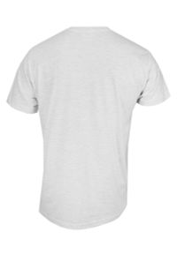 Stedman - Jasny Szary Bawełniany T-Shirt Męski Bez Nadruku -STEDMAN- Koszulka, Krótki Rękaw, Basic, U-neck. Okazja: na co dzień. Kolor: szary. Materiał: bawełna. Długość rękawa: krótki rękaw. Długość: krótkie. Styl: casual