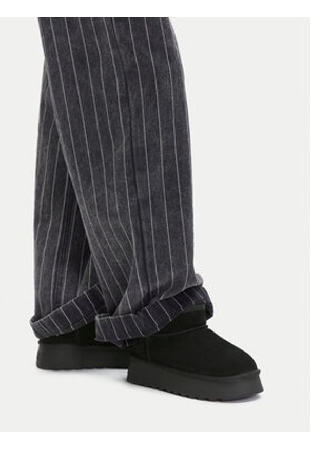 Badura Botki WFA3080-4 Czarny. Kolor: czarny. Materiał: skóra, zamsz