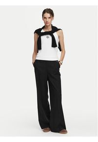 Beverly Hills Polo Club Top P-SS26W-TK550000 Biały Regular Fit. Typ kołnierza: polo. Kolor: biały. Materiał: bawełna #2