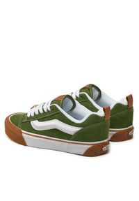 Vans Tenisówki Knu Skool VN0009QCCIB1 Zielony. Kolor: zielony. Materiał: skóra, zamsz