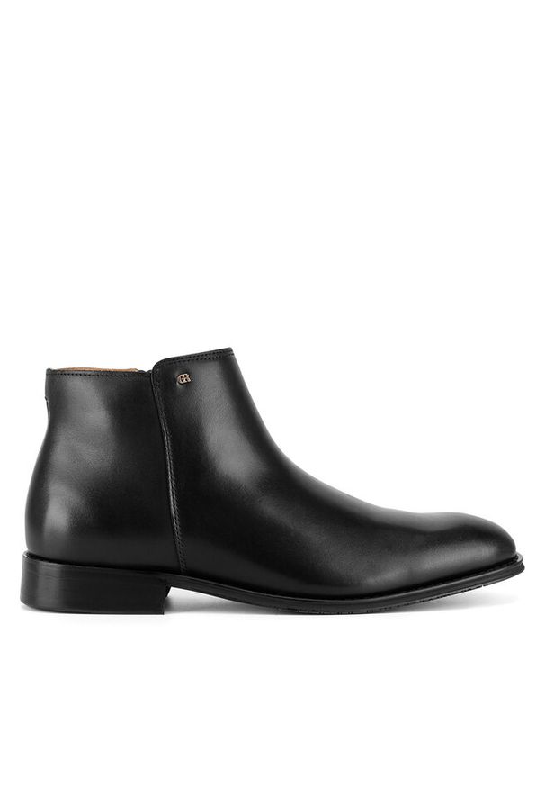 Botki Gino Rossi. Kolor: czarny