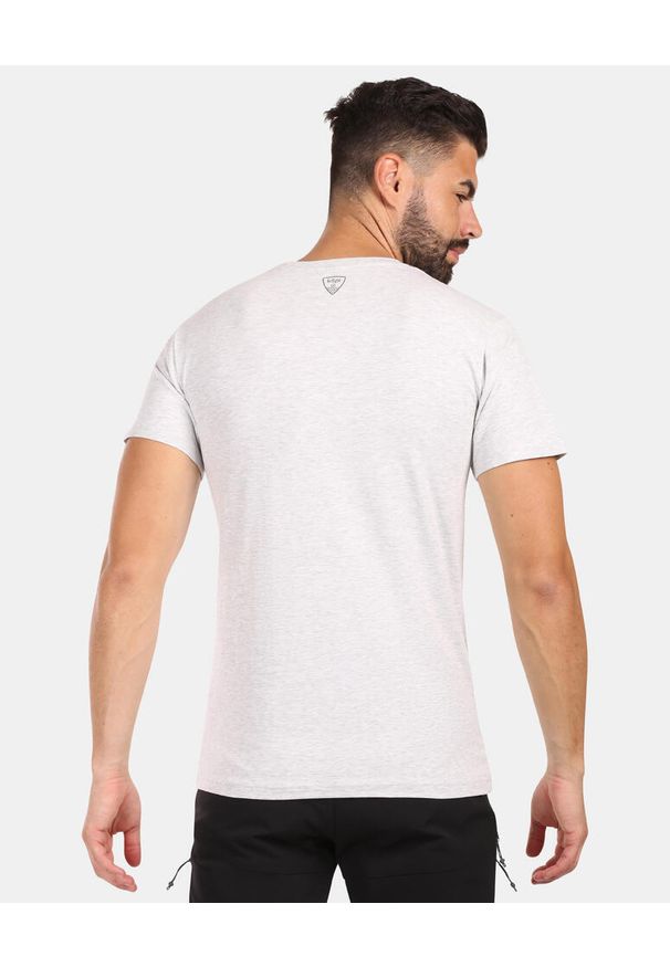 Męska koszulka bawełniana Kilpi PROMO-M. Kolor: szary. Materiał: bawełna. Sport: turystyka piesza