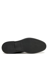 TOMMY HILFIGER - Tommy Hilfiger Półbuty Core Hilfiger Leather Shoe FM0FM05375 Czarny. Kolor: czarny. Materiał: skóra #5
