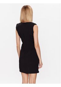 ViCOLO Sukienka koktajlowa TE0106 Czarny Slim Fit. Kolor: czarny. Materiał: syntetyk. Styl: wizytowy #3