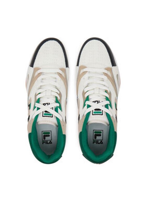 Fila Sneakersy Wayne FFM0383 13278 Biały. Kolor: biały. Materiał: skóra