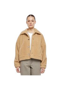 Polar damski Urban Classics Sherpa. Kolor: beżowy. Materiał: polar #1