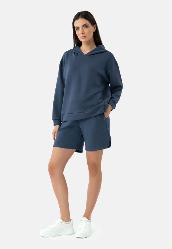 Volcano - M-LULI. Kolor: niebieski. Materiał: elastan, materiał, dresówka, poliester, skóra. Wzór: gładki. Sezon: lato