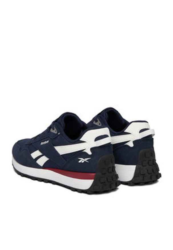 Reebok Sneakersy CEO-DRIVE AR30296MDW Granatowy. Kolor: niebieski. Materiał: zamsz, skóra