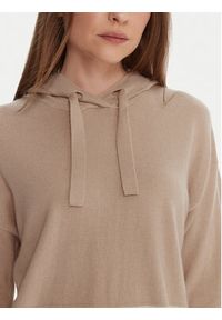 United Colors of Benetton - United Colors Of Benetton Sweter 102HE203V Beżowy Boxy Fit. Kolor: beżowy. Materiał: syntetyk #5