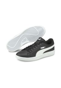 Buty Puma Smash v2 L, Dla obu płci. Kolor: biały, wielokolorowy, czarny. Materiał: materiał, skóra
