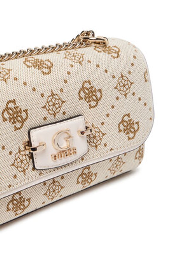 Guess Torebka Neda HWCP96 54210 Beżowy. Kolor: beżowy