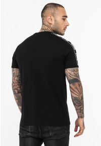 Koszulka Lonsdale Stour. Kolor: wielokolorowy, biały, czarny. Wzór: aplikacja #2