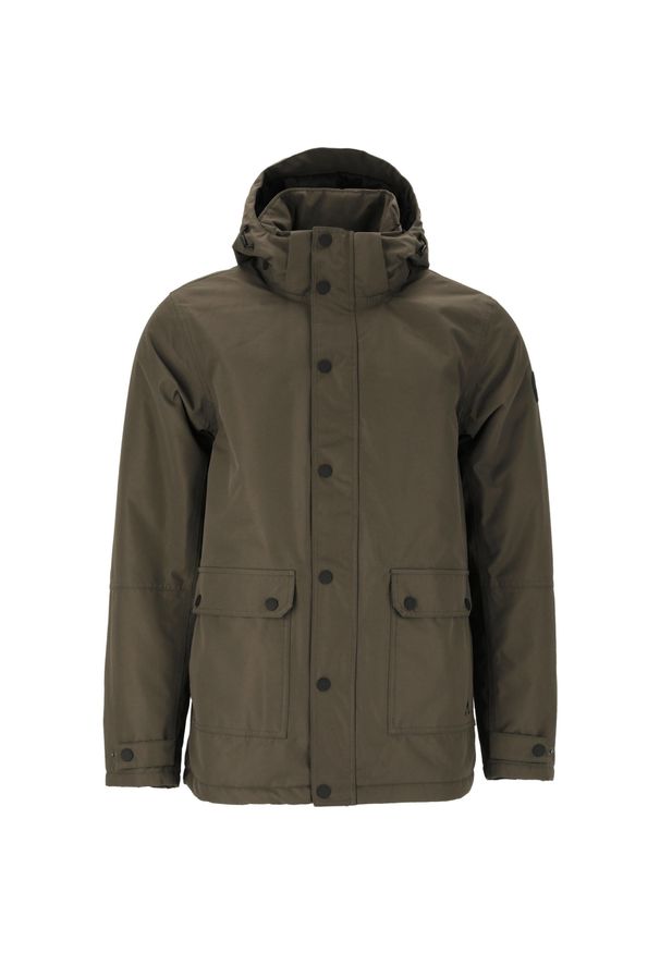 Parka dla kobiet Whistler Steven W-PRO 10000. Kolor: wielokolorowy, czarny, zielony. Sezon: zima