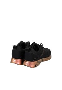 Bikkembergs Sneakersy "Fleurienne" | B4BKW0166 | Fleurienne | Kobieta | Czarny. Kolor: czarny. Materiał: syntetyk, materiał. Wzór: aplikacja