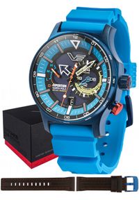 Zegarek męski Vostok Europe VS57-595D736S niebieski. Kolor: niebieski #1