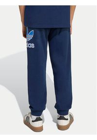 Adidas - adidas Spodnie dresowe Big Logo Execution JV8577 Granatowy Loose Fit. Kolor: niebieski. Materiał: bawełna #3