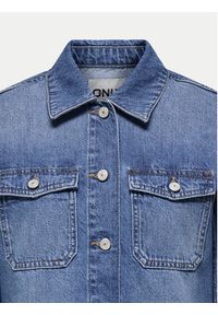 only - ONLY Kurtka jeansowa Lumi 15339977 Niebieski Regular Fit. Kolor: niebieski. Materiał: bawełna #3
