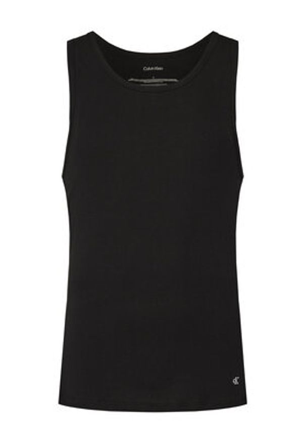 Calvin Klein Underwear Komplet 3 tank topów Tank 3Pk LV00NB4184 Czarny Slim Fit. Kolor: czarny. Materiał: syntetyk