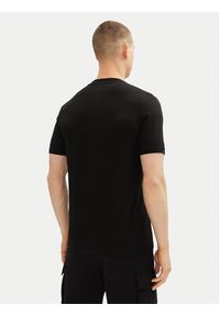 Karl Lagerfeld - KARL LAGERFELD T-Shirt 755404 552235 Czarny Regular Fit. Typ kołnierza: dekolt w karo. Kolor: czarny. Materiał: bawełna #3