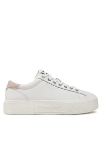 Tommy Jeans Sneakersy Tjw Foxing Flatform Sneaker EN0EN02567 Écru. Materiał: skóra #1