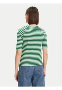 Tom Tailor Denim T-Shirt 1045410 Zielony Regular Fit. Kolor: zielony. Materiał: bawełna #6