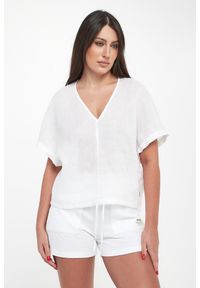 Ecoalf - Bluzka damska lniana Dora ECOALF. Materiał: len #1