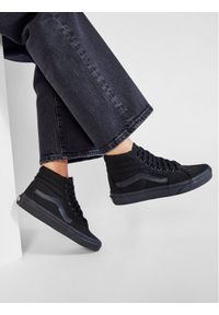 Vans Tenisówki Sk8-Hi VN000TS9BJ4 Czarny. Kolor: czarny. Materiał: materiał #1