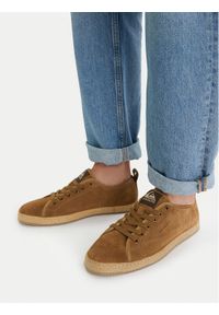 Quiksilver Espadryle EO-ESPRINT-07 MI08 Brązowy. Kolor: brązowy. Materiał: skóra, zamsz #1