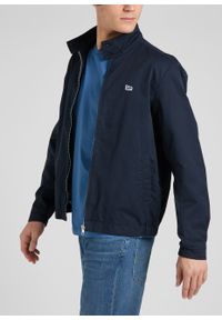 Lee - LEE HARRINGTON JACKET MĘSKA KURTKA PRZEJŚCIOWA LOGO NAVY L86VPB35