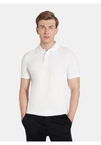 Pako Lorente - PAKO LORENTE - T-shirt polo w białym kolorze. Typ kołnierza: polo. Kolor: czarny, różowy, biały. Materiał: bawełna, elastan #6
