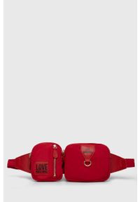 Love Moschino nerka kolor czerwony. Kolor: czerwony. Wzór: nadruk #1