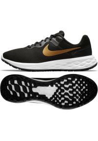 Buty do biegania Nike Revolution 6 Next Nature M DC3728 002 czarne. Kolor: czarny. Materiał: syntetyk, guma. Szerokość cholewki: normalna. Model: Nike Revolution. Sport: bieganie