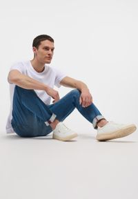 Mustang - Męskie Spodnie Jeansowe MUSTANG Oregon Slim K Denim Grey 1014264 4500 842 #5