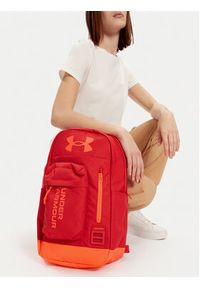 Under Armour Plecak UA Halftime Backpack 1362365-638 Czerwony. Kolor: czerwony. Materiał: materiał