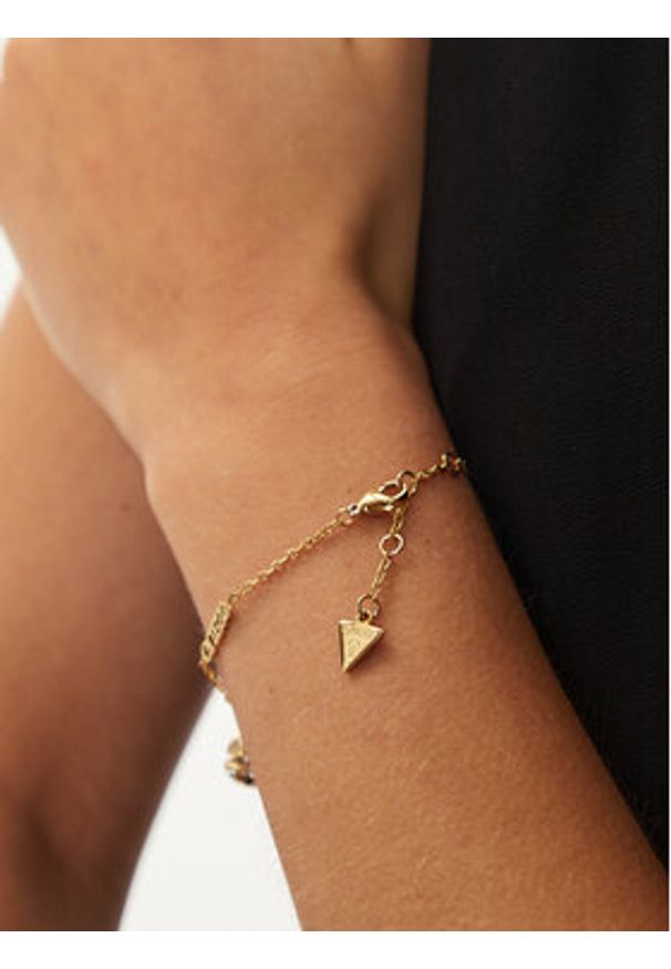 Guess Bransoletka JUBB04 519JW Złoty. Materiał: metalowe. Kolor: złoty