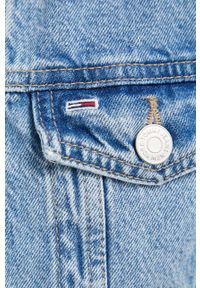 Tommy Jeans kurtka jeansowa damska kolor niebieski przejściowa. Kolor: niebieski. Materiał: bawełna, denim #6