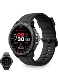 Smartwatch Ksix Smartwatch KSIX Compass Czarny. Rodzaj zegarka: smartwatch. Kolor: czarny