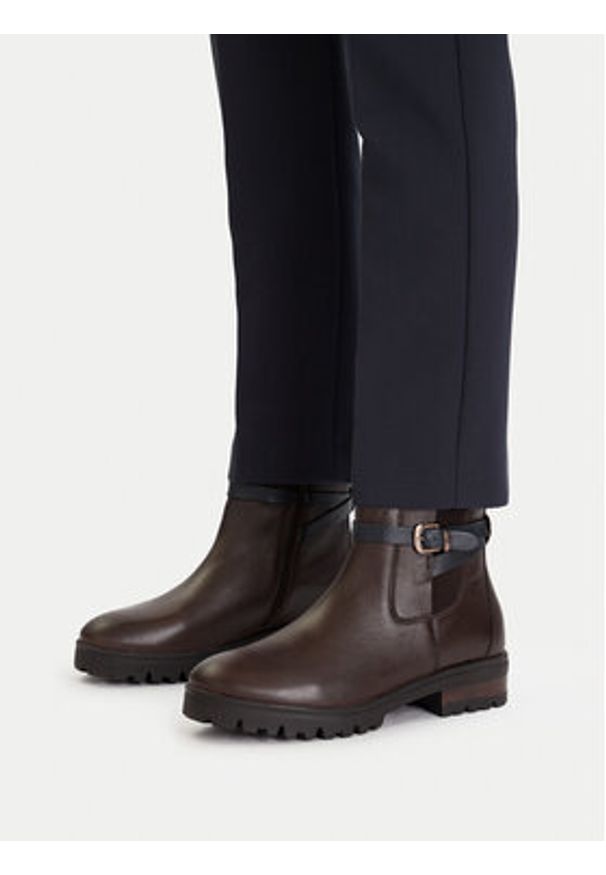 Lasocki Botki CEO-WI23-DAGA-01 Brązowy. Kolor: brązowy. Materiał: skóra
