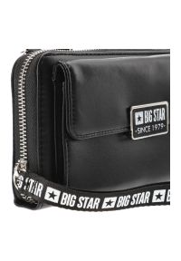 Big Star Accessories - Czarna Stylowa Torebka Damska Big Star. Kolor: czarny. Wzór: aplikacja. Materiał: zdobione, matowe. Styl: elegancki #7