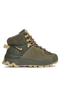 Nike Sneakersy City Classic Boot Prm Wp FD0211 300 Zielony. Kolor: zielony. Materiał: skóra, nubuk