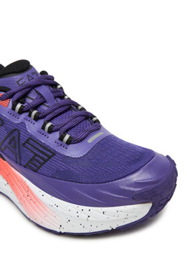 EA7 Emporio Armani Sneakersy X8X177 XK381 U480 Fioletowy. Kolor: fioletowy. Materiał: materiał