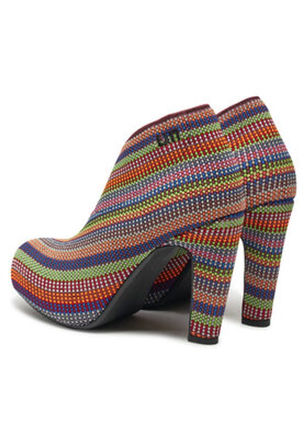 United Nude Botki Fold Hi II 1087084705 Kolorowy. Materiał: materiał. Wzór: kolorowy