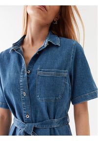only - ONLY Sukienka jeansowa 15283308 Niebieski Loose Fit. Kolor: niebieski. Materiał: bawełna #3