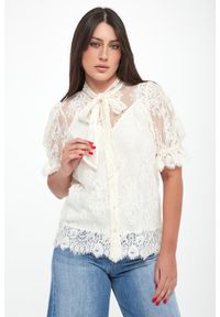Twinset Milano - Koszula damska koronkowa TWINSET. Materiał: koronka #1