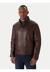 Milestone Kurtka skórzana Ms Barney 531063 21295 Brązowy Regular Fit. Kolor: brązowy. Materiał: skóra #1