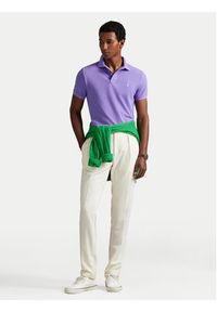 Polo Ralph Lauren Polo 710782592028 Fioletowy Regular Fit. Typ kołnierza: polo. Kolor: fioletowy. Materiał: bawełna #5
